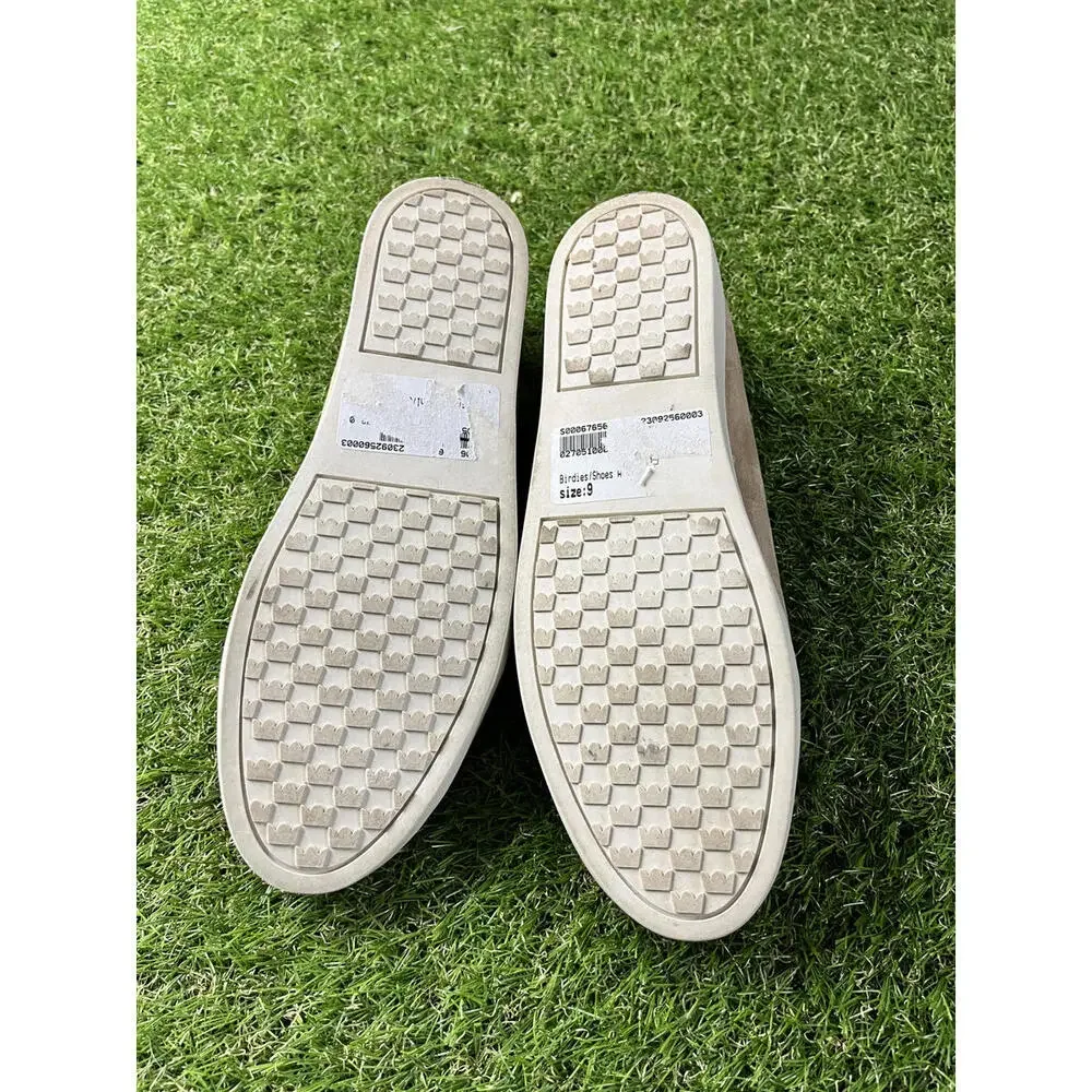Womens Size 8 House‎ Shoes Beige Suede Slip-On Casual Shoe